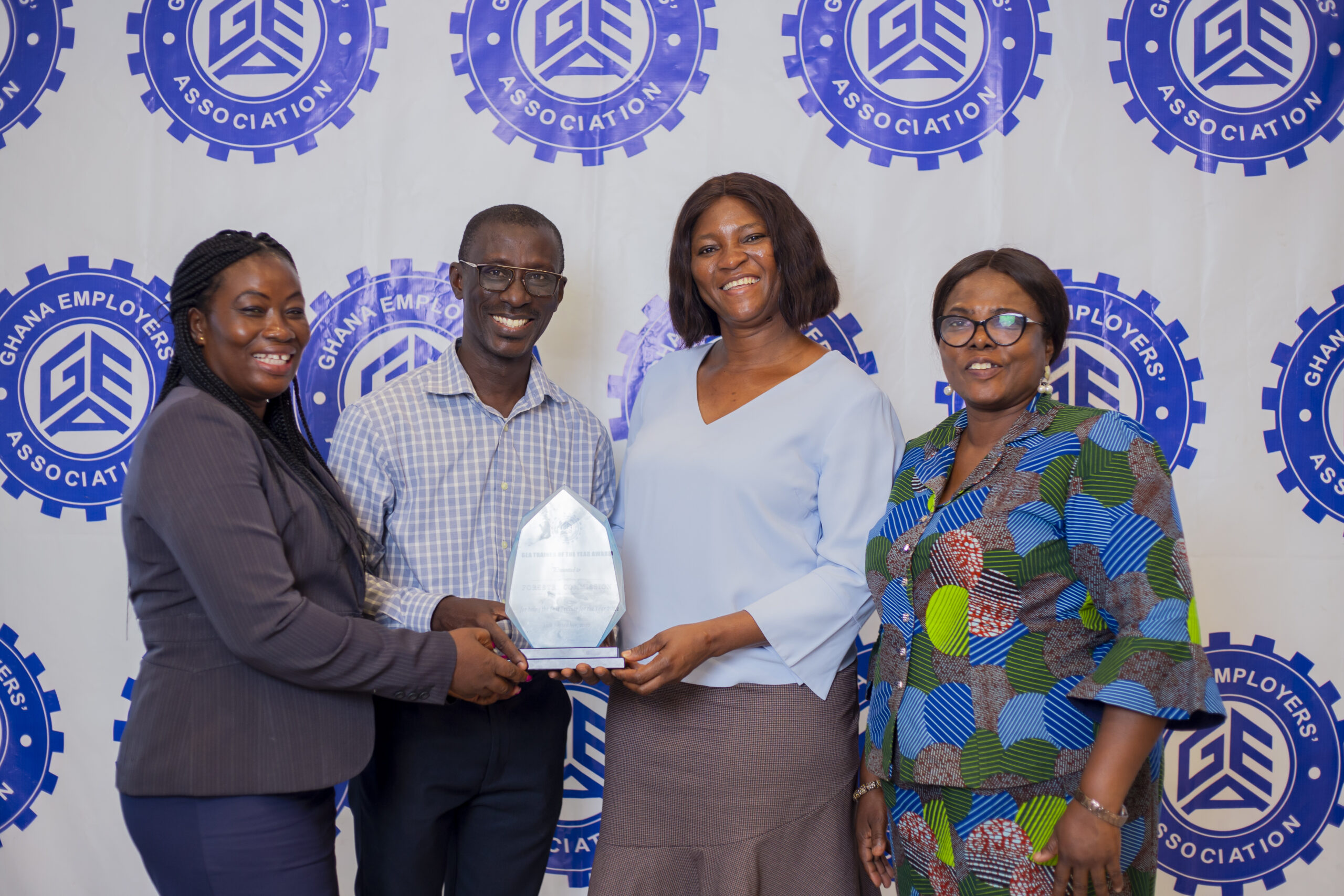 Forestry Commission wins GEA Trainer of the Year Award - Ghana